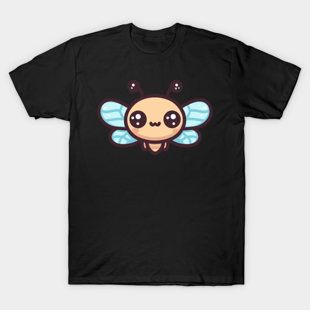 Cute Vectoral Firefly Face T-Shirt by CreativeArtss